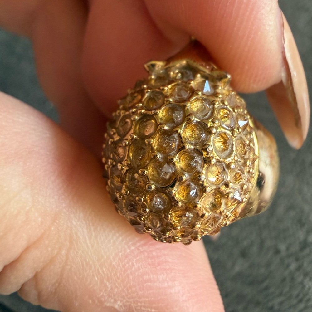 Kate Spade hedgehog ring - Picture 3 of 5